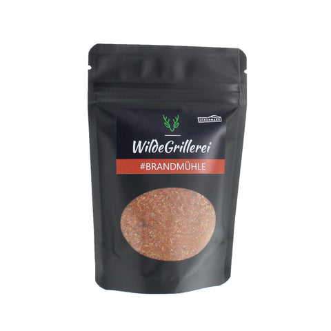 #BRANDMÜHLE - Hot Smoky BBQ Rub Beutel mit Druckverschluss 95g MHD