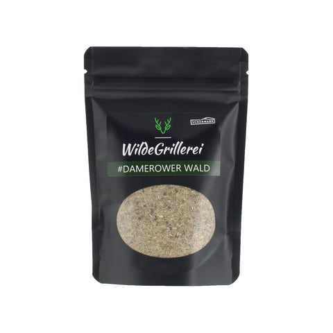 #DAMEROWER WALD - Wild Würzung Beutel mit Druckverschluss 90g MHD