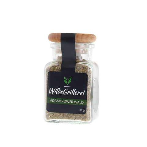 Wild-Gewürz - #DAMEROWER WALD - Glas mit Holzdeckel 90g MHD