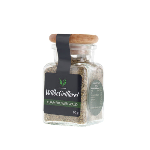 Wild-Gewürz - #DAMEROWER WALD - Glas mit Holzdeckel 90g MHD
