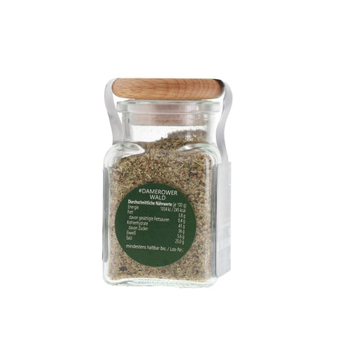 Wild-Gewürz - #DAMEROWER WALD - Glas mit Holzdeckel 90g MHD