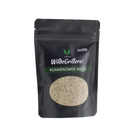 #DAMEROWER WALD - Wild Würzung Beutel mit Druckverschluss 90g MHD