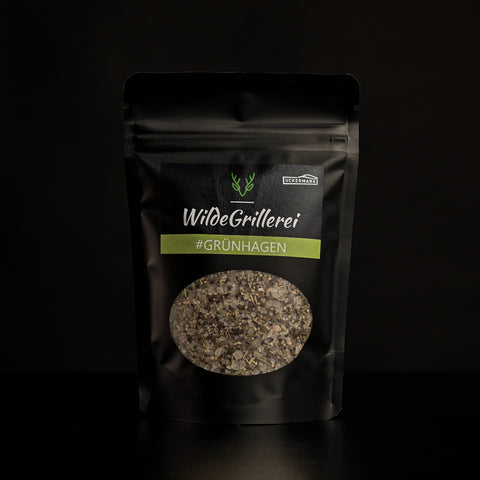 #GRÜNHAGEN - Steaksalz Rosmarin/Thymian Beutel mit Druckverschluss 125g MHD