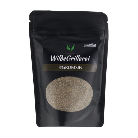 #GRUMSIN - Whisky Pfeffer geschrotet Beutel mit Druckverschluss 80g MHD