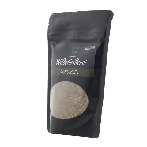 #GRUMSIN - Whisky Pfeffer geschrotet Beutel mit Druckverschluss 80g MHD