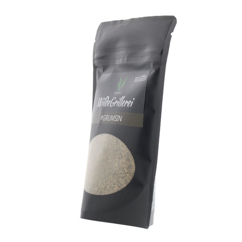 #GRUMSIN - Whisky Pfeffer geschrotet Beutel mit Druckverschluss 80g MHD