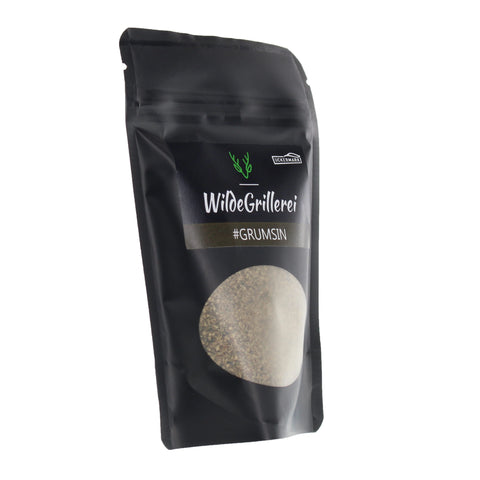 #GRUMSIN - Whisky Pfeffer geschrotet Beutel mit Druckverschluss 80g MHD