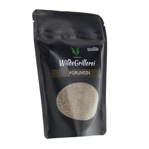 #GRUMSIN - Whisky Pfeffer geschrotet Beutel mit Druckverschluss 80g MHD