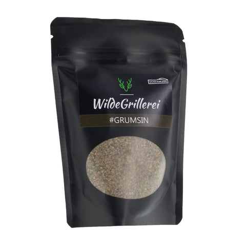 #GRUMSIN - Whisky Pfeffer geschrotet Beutel mit Druckverschluss 80g MHD