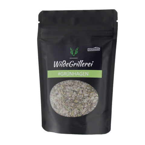 #GRÜNHAGEN - Steaksalz Rosmarin/Thymian Beutel mit Druckverschluss 125g MHD