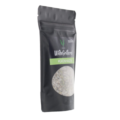 #GRÜNHAGEN - Steaksalz Rosmarin/Thymian Beutel mit Druckverschluss 125g MHD