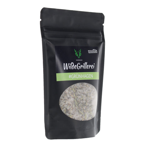 #GRÜNHAGEN - Steaksalz Rosmarin/Thymian Beutel mit Druckverschluss 125g MHD
