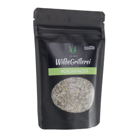 #GRÜNHAGEN - Steaksalz Rosmarin/Thymian Beutel mit Druckverschluss 125g MHD