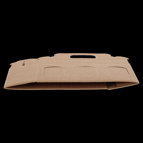 Geschenkset leer Beige - 3 Gläser mit Holzdeckel
