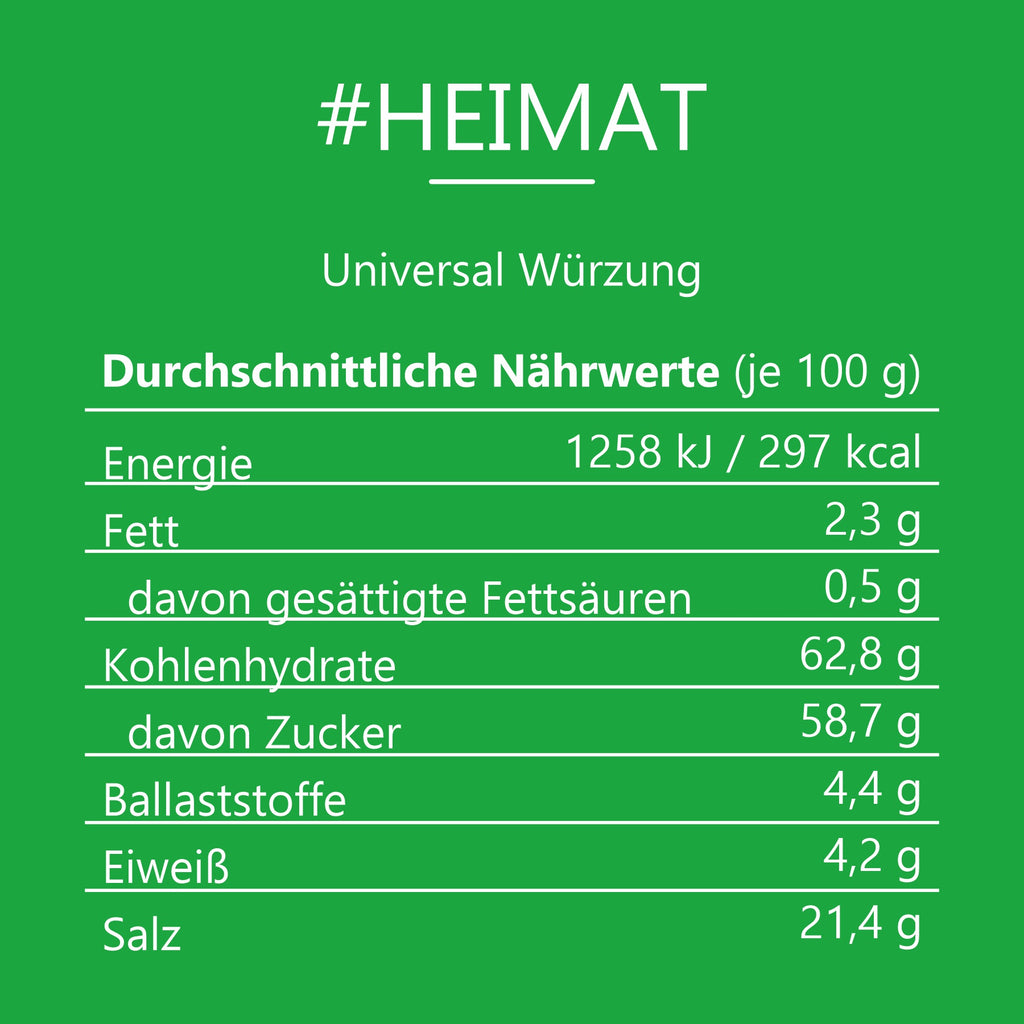 #HEIMAT - Universal Würzung