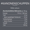 #KANONENSCHUPPEN - Pfeffer exklusiv Beutel mit Druckverschluss 80g MHD