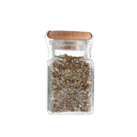 Pfeffer exklusiv - #KANONENSCHUPPEN - Glas mit Holzdeckel 80g MHD