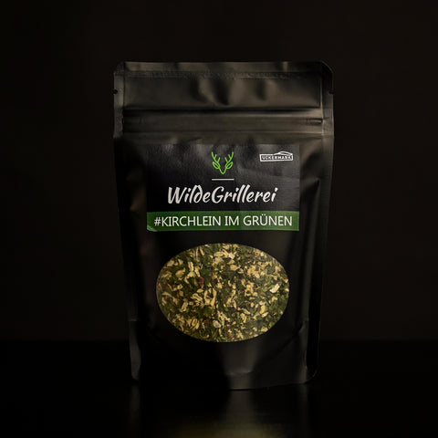 #KIRCHLEIN IM GRÜNEN - Chimichurri grün Beutel mit Druckverschluss 45g MHD