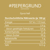 #PIEPERGRUND - Gyros hell Glas mit Holzdeckel 90g MHD