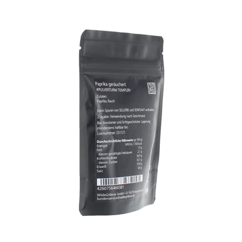 #PULVERTURM TEMPLIN - Paprika geräuchert Beutel mit Druckverschluss 70g MHD