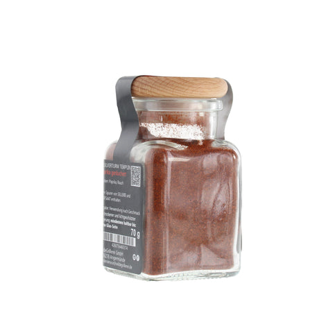 Paprika geräuchert - #PULVERTURM TEMPLIN - Glas mit Holzdeckel 70g MHD