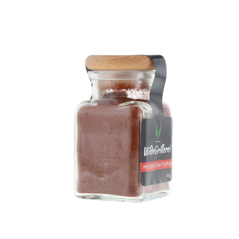 Paprika geräuchert - #PULVERTURM TEMPLIN - Glas mit Holzdeckel 70g MHD