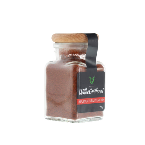 Paprika geräuchert - #PULVERTURM TEMPLIN - Glas mit Holzdeckel 70g MHD