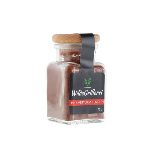Paprika geräuchert - #PULVERTURM TEMPLIN - Glas mit Holzdeckel 70g MHD