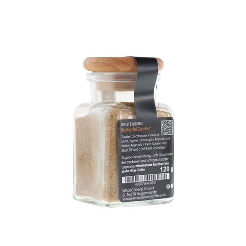 Bratapfel-Gewürz - #RUTENBERG - Glas mit Holzdeckel 120g MHD