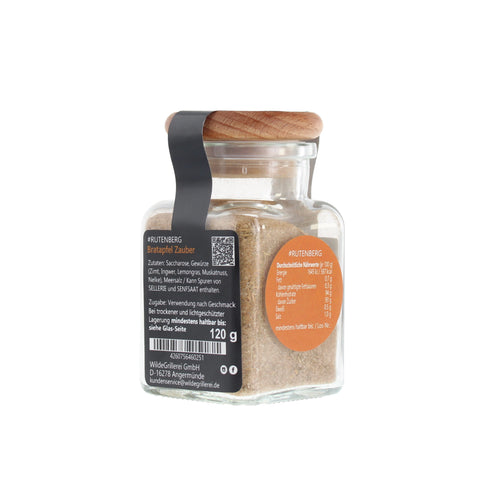 Bratapfel-Gewürz - #RUTENBERG - Glas mit Holzdeckel 120g MHD