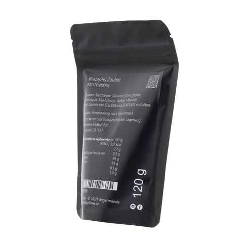 #RUTENBERG - Bratapfel Zauber Beutel mit Druckverschluss 120g MHD