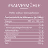 #SALVEYMÜHLE - Pfeffer exklusiv Steinsalzflocken Glas mit Holzdeckel 85g MHD