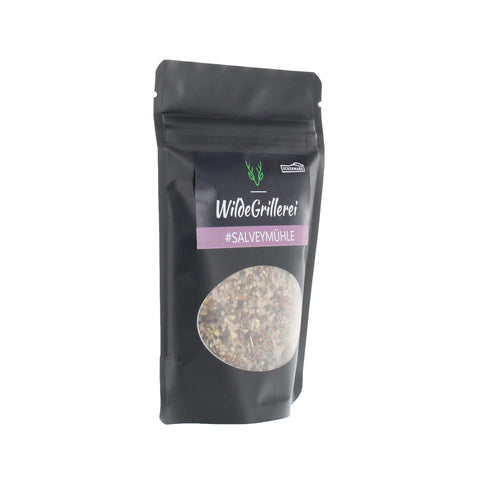 #SALVEYMÜHLE - Pfeffer exklusiv Steinsalzflocken Beutel mit Druckverschluss 85g MHD