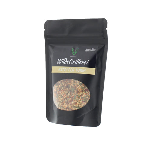 #STOLPER TURM - Aglio Olio Beutel mit Druckverschluss 70g MHD