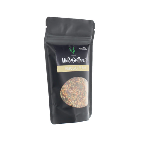 #STOLPER TURM - Aglio Olio Beutel mit Druckverschluss 70g MHD