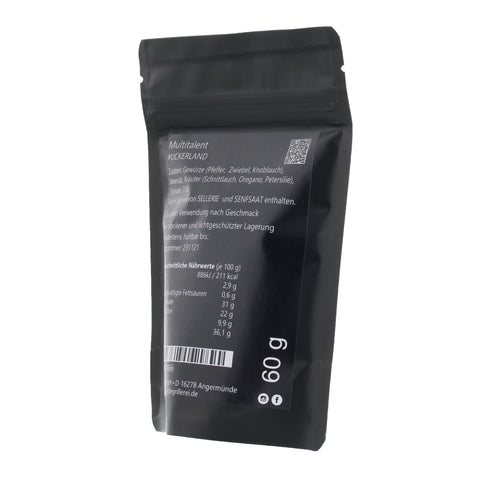 #UCKERLAND - Multitalent  Beutel mit Druckverschluss 60g MHD