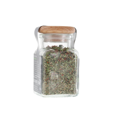 Multitalent-Gewürz - #UCKERLAND - Glas mit Holzdeckel 60g MHD