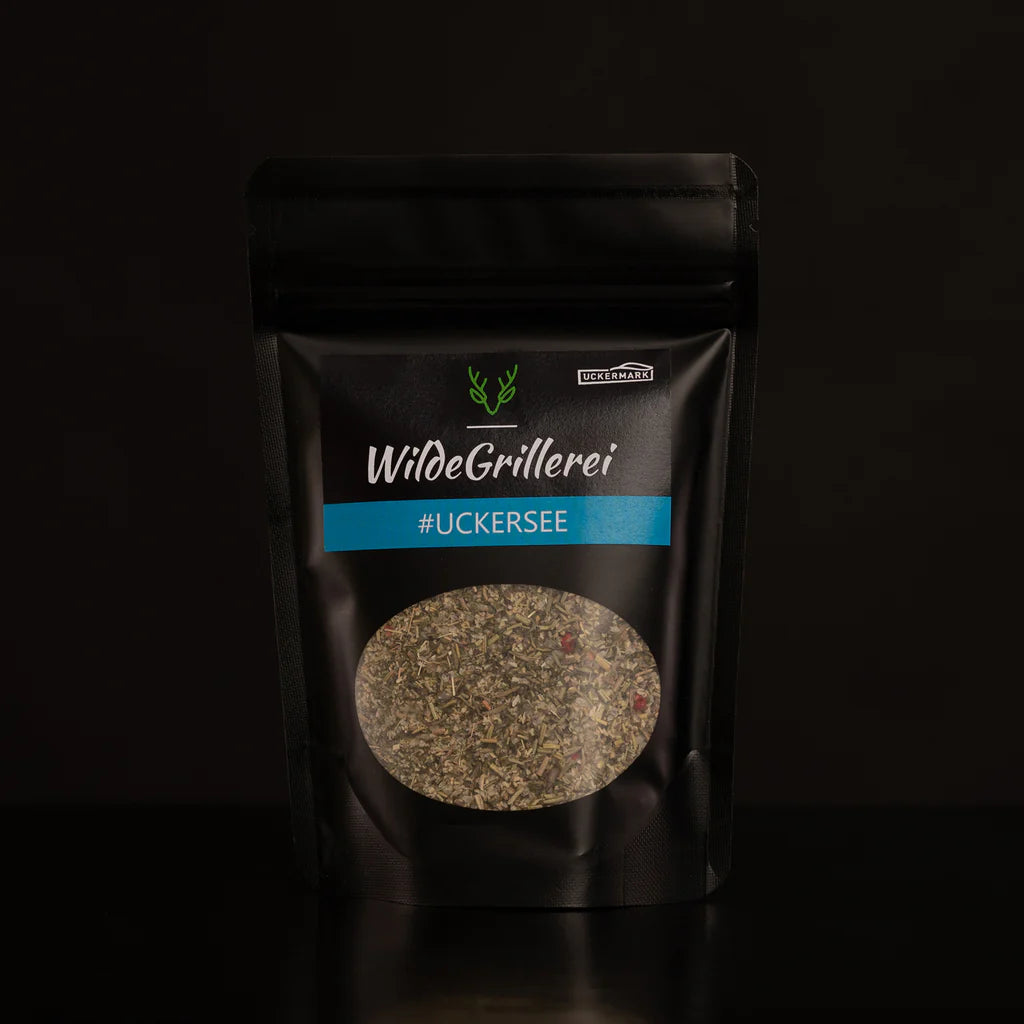 #UCKERSEE - Fisch Würzung Beutel mit Druckverschluss 70g MHD