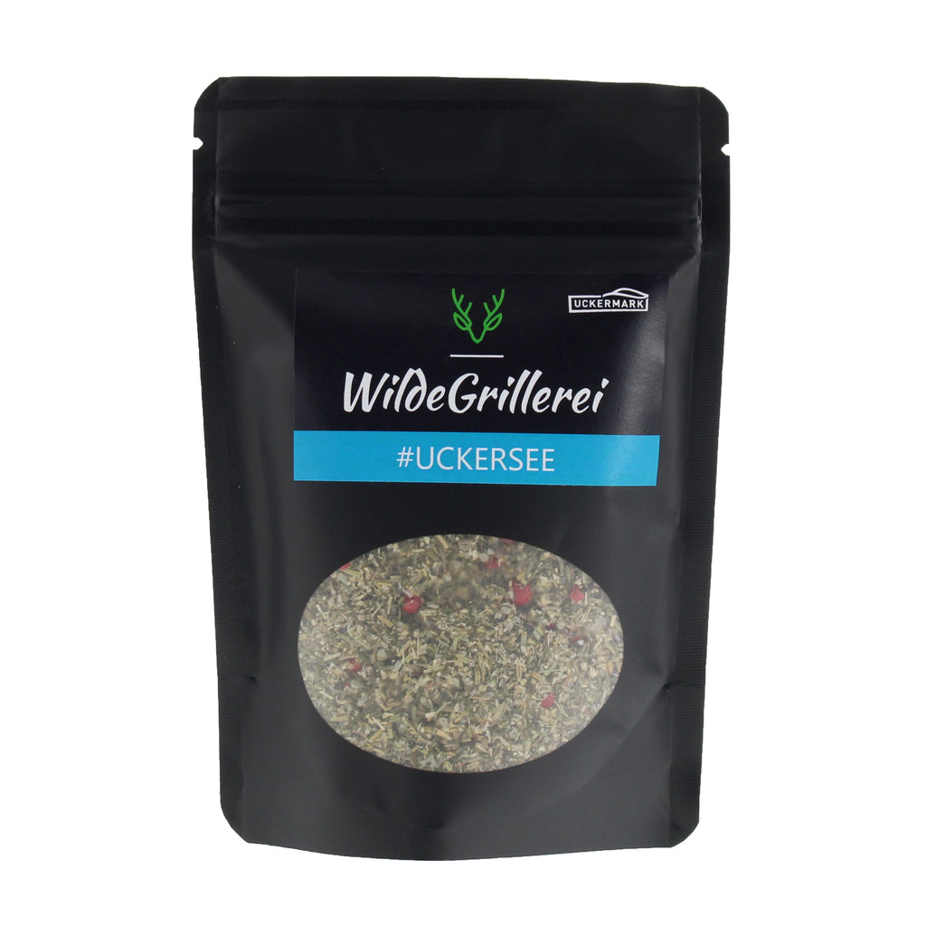 #UCKERSEE - Fisch Würzung Beutel mit Druckverschluss 70g MHD