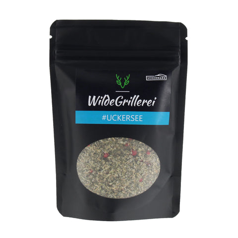 #UCKERSEE - Fisch Würzung Beutel mit Druckverschluss 70g MHD