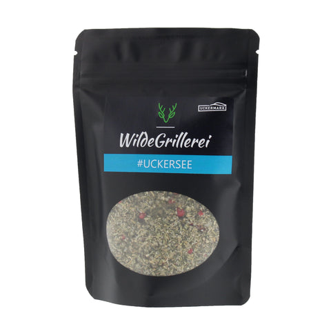 #UCKERSEE - Fisch Würzung Beutel mit Druckverschluss 70g MHD