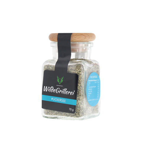 Fischgewürz - #UCKERSEE - Glas mit Holzdeckel 70g MHD
