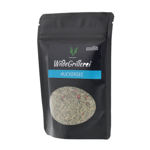 #UCKERSEE - Fisch Würzung Beutel mit Druckverschluss 70g MHD