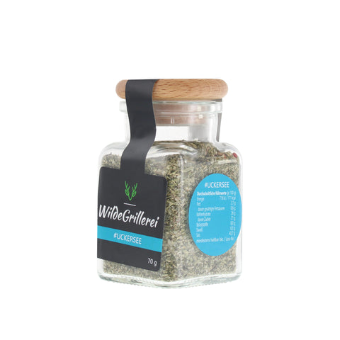 Fischgewürz - #UCKERSEE - Glas mit Holzdeckel 70g MHD