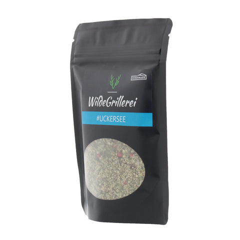 #UCKERSEE - Fisch Würzung Beutel mit Druckverschluss 70g MHD