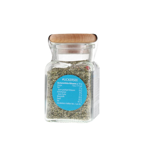 Fischgewürz - #UCKERSEE - Glas mit Holzdeckel 70g MHD