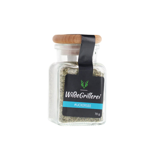 Fischgewürz - #UCKERSEE - Glas mit Holzdeckel 70g MHD