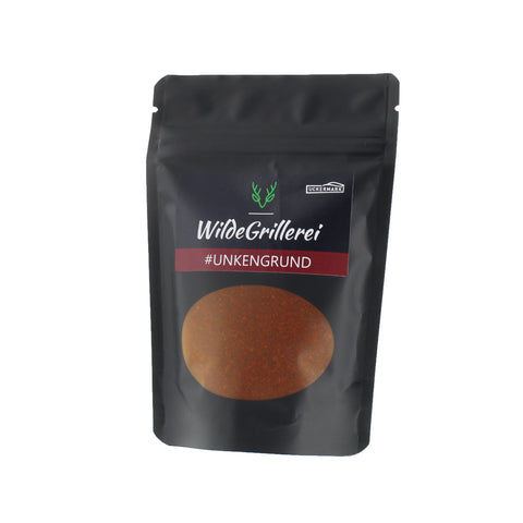 #UNKENGRUND - Red Pork BBQ Rub Beutel mit Druckverschluss 100g MHD