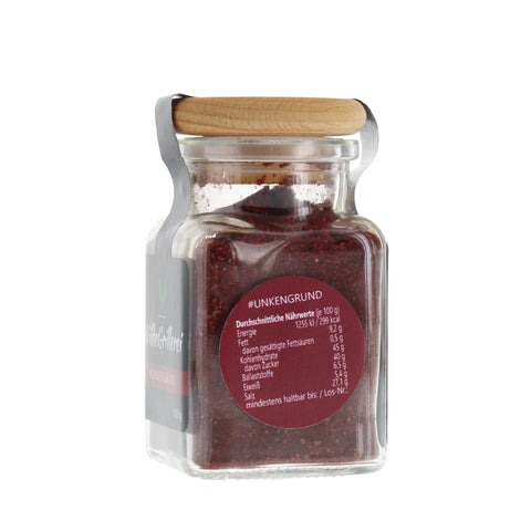 #UNKENGRUND - Red Pork BBQ Rub Glas mit Holzdeckel 100g  MHD