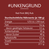 #UNKENGRUND - Red Pork BBQ Rub Glas mit Holzdeckel 100g  MHD